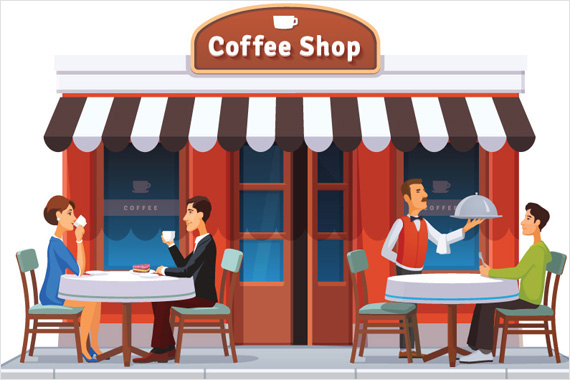 Web system for catering business